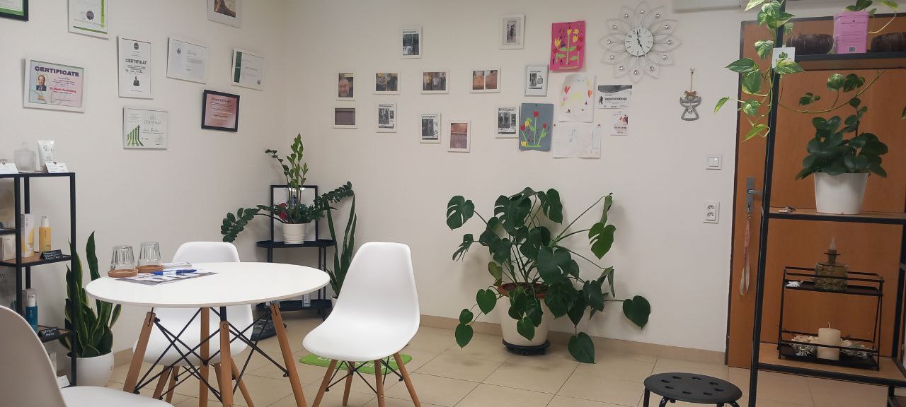 Příjemné a klidné prostředí, kde se soustředíme na tebe